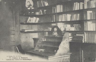 Bibliothèque de la maison de George Sand (11 Fi 143/18)