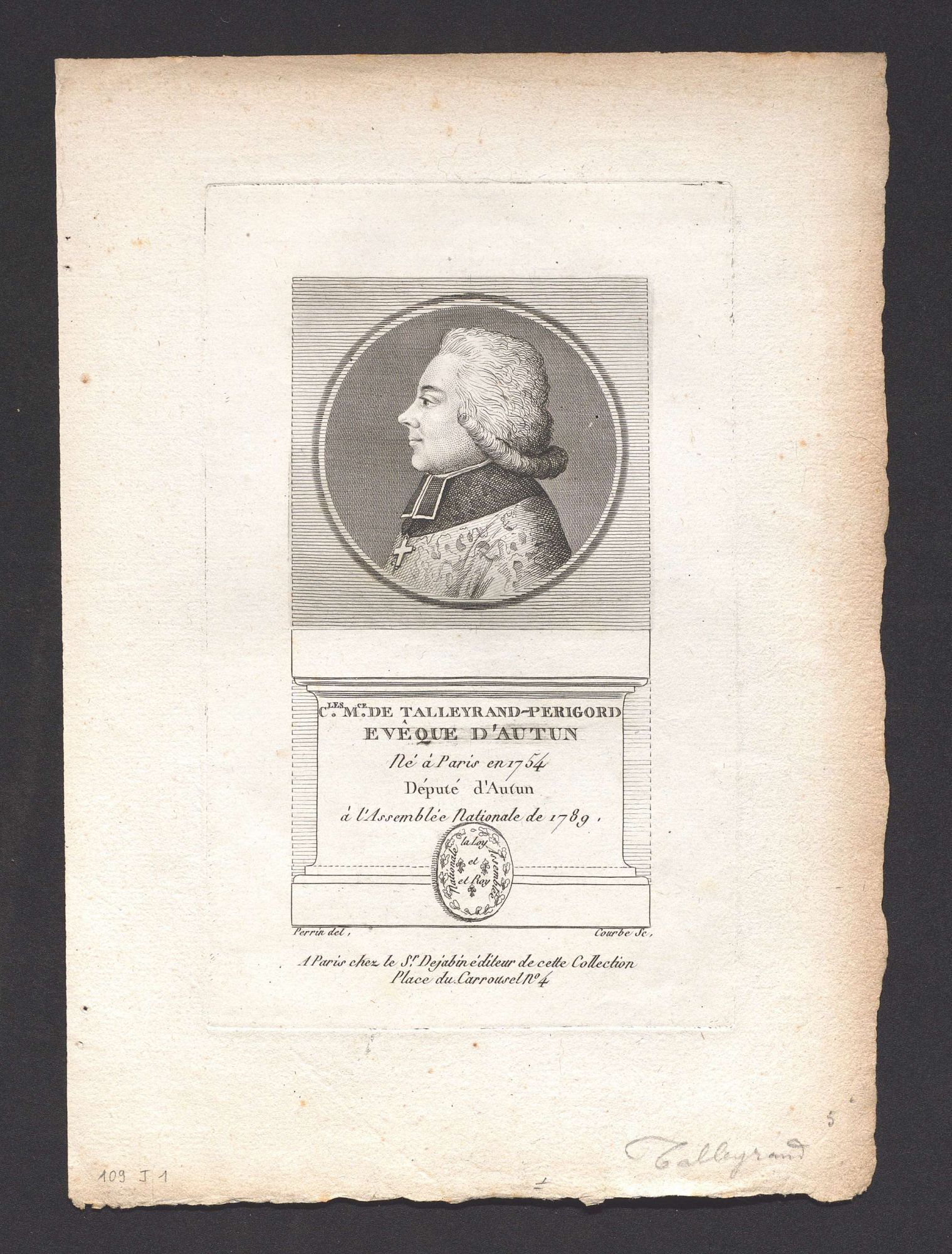 Charles-Maurice de Talleyrand-Périgord : portraits et caricatures