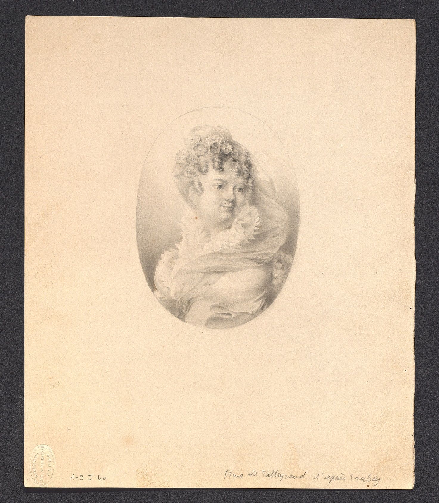 Catherine Worlée, princesse de Bénévent : portraits