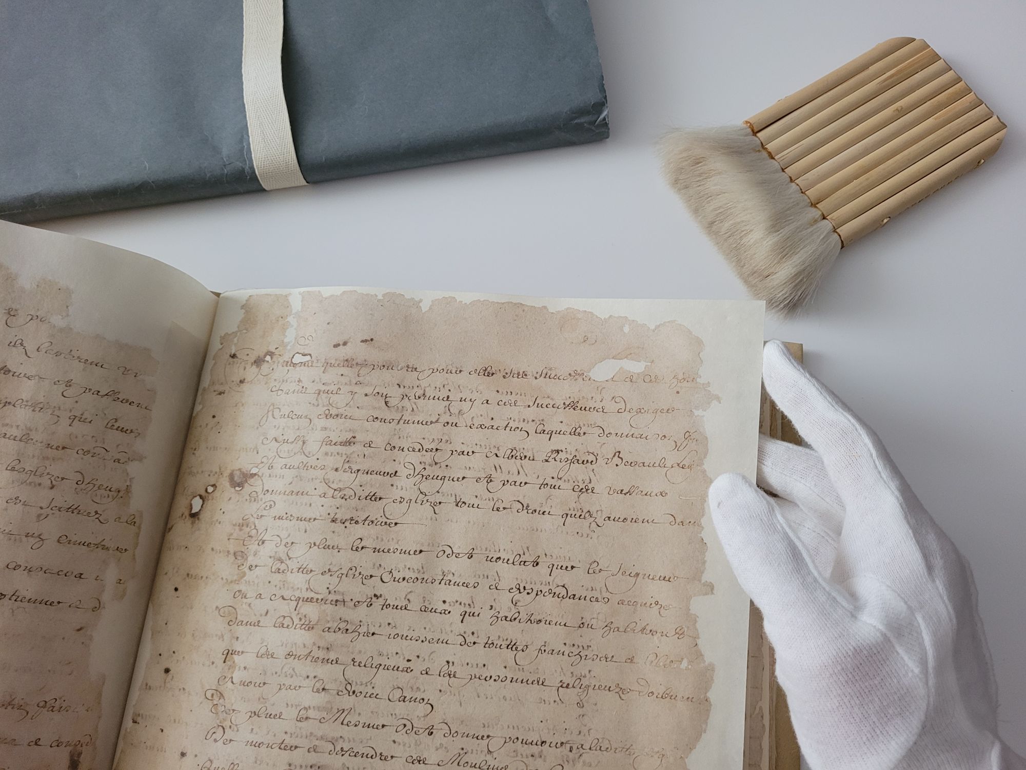 Documents restaurés