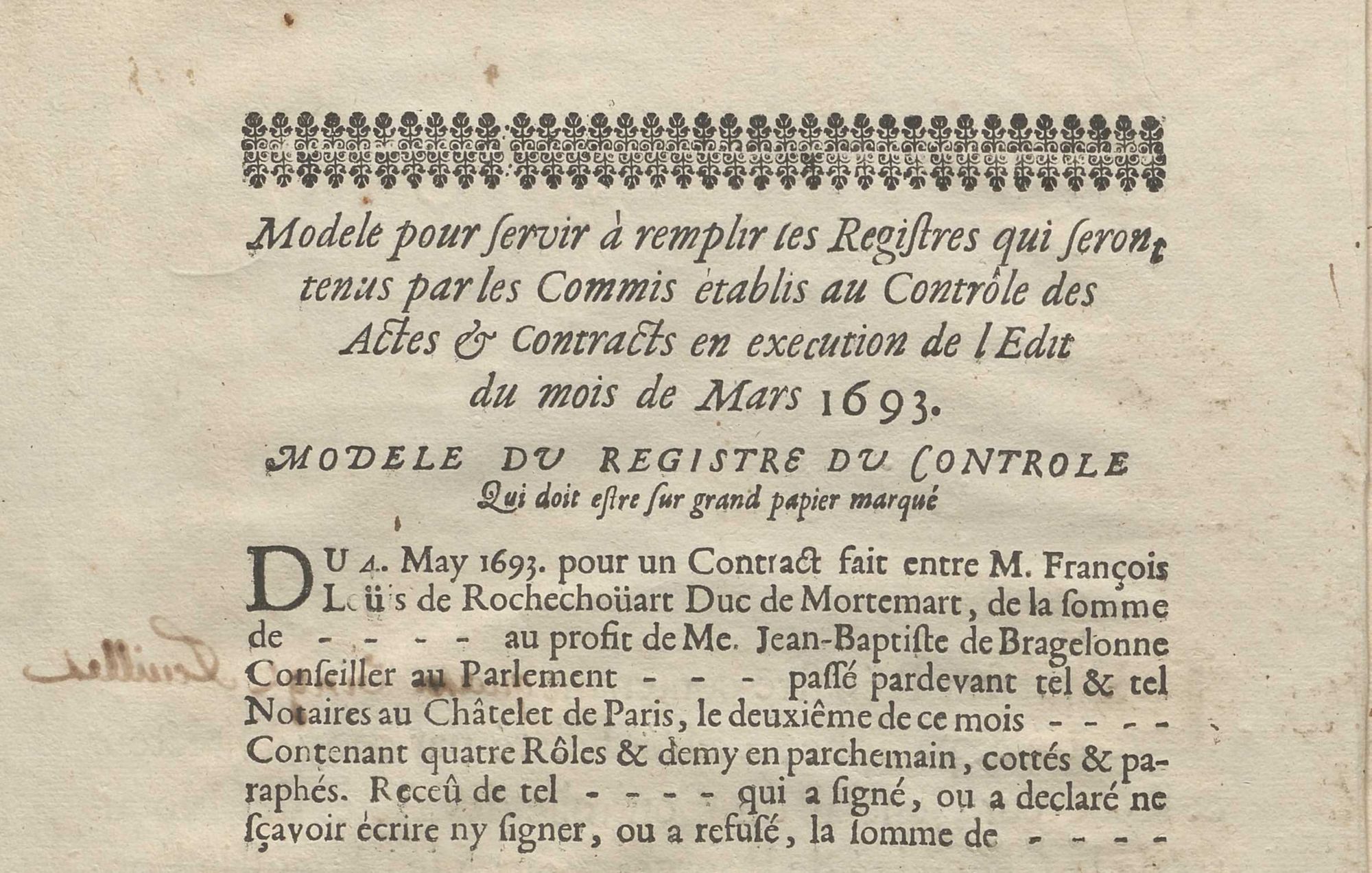 Contrôle des actes notariés