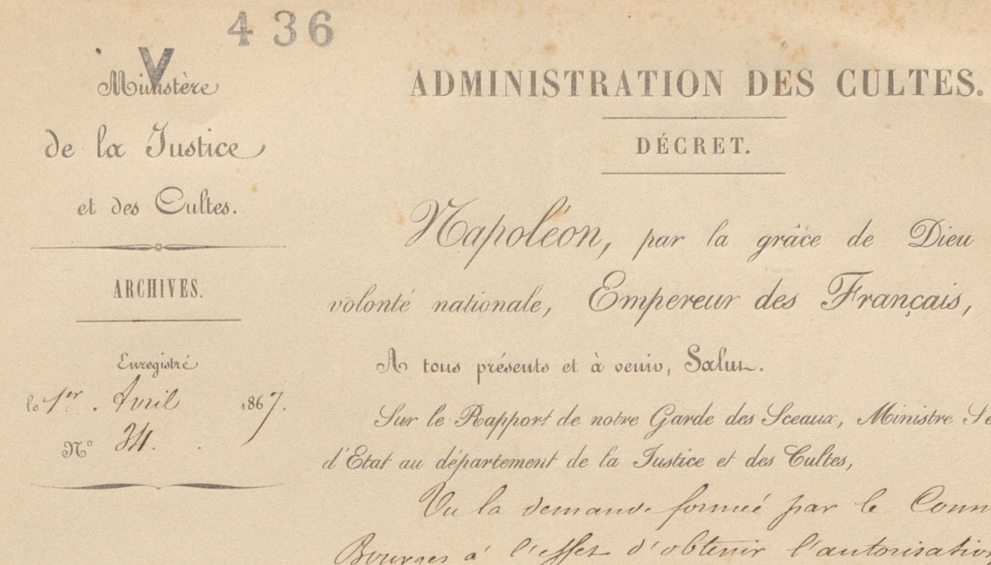 Le temple protestant de Châteauroux